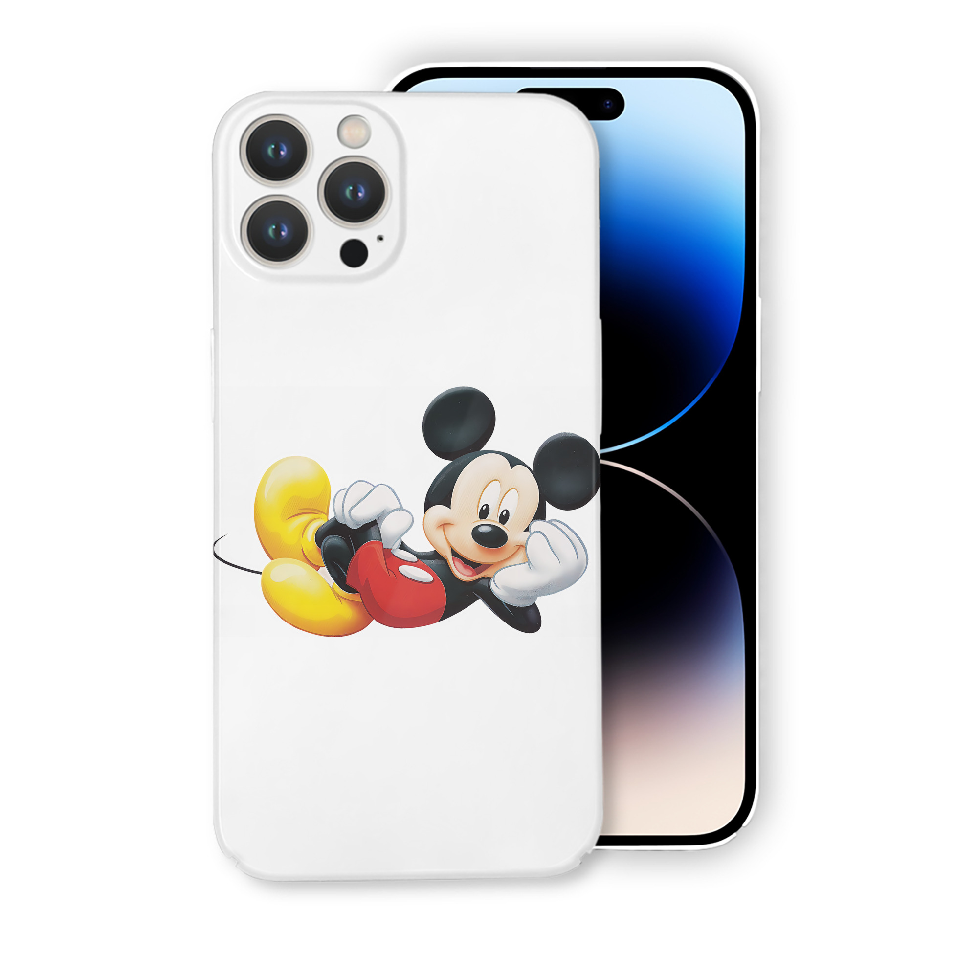 （画像用） ミッキーマウス Mickey Mouse 【iPhone 14シリーズ対応】ハードケース